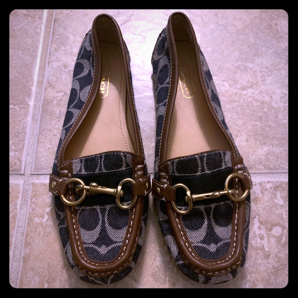 SALE!! COACH Denim Blue Loafers—NWOT!